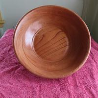 Bowl made with Scroll Saw. 