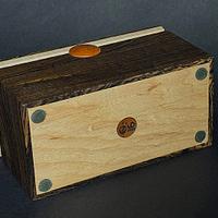 Orange Moon Keepsake Box