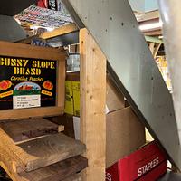 Indoor lumber rack