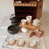 Chinese Tea Set Chest