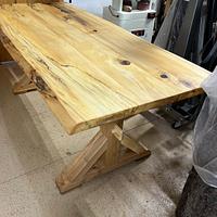 Live edge dining table #4