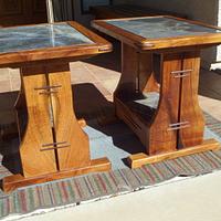 Mesquite End Tables w/ G&G details