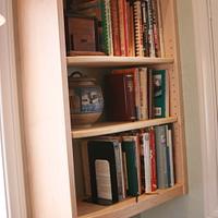 Kitchen Book Shelves