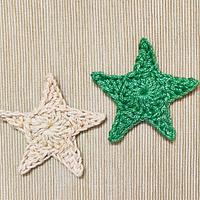 Easiest and Fastest Five Pointed Crochet Star - Project by rajiscrafthobby