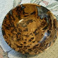 Holey Burl Bowl