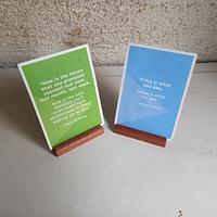 REPRO STANDS, SMALL HOUSES, PLATES 