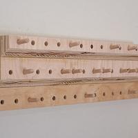French Cleat Peg Rack