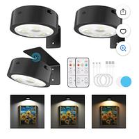 Unbranded LED rechargeable lights for pictures 