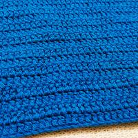 No Fuss Double Crochet Blanket With Straight Edges - Project by rajiscrafthobby