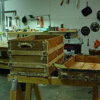 100 Year Old steamer trunk