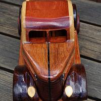 1937 Aussie Ford Ute Replica Model in timber “scratch built” - A gift for an old friend!  Finished!