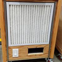 Air cleaner with remote