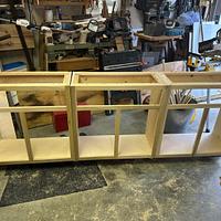 Built in book case