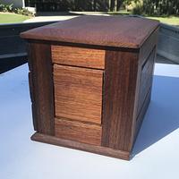 Tasmanian Blackwood and Silky Oak Jewelery Box