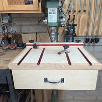 Drill Press Table with storage 