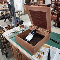Wine display box