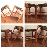 STOOLS IN THE DINING DINING ROOM.