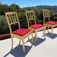 Six Chairs in Alaskan Yellow Cedar - Project by Mike_190930