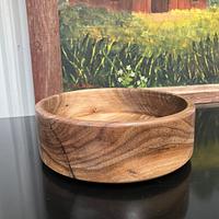 Black walnut bowl