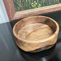 Black walnut bowl