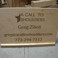 Shop Sign - Project by Jim Jakosh