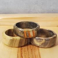 Scrapwood rings - Project by Hilltop woodworking 