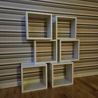 Cube shelves - Project by dgom