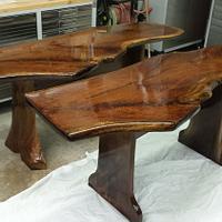 Natural edge tables - Project by Tim0001