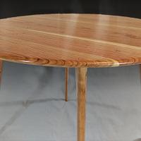 Scandinavian Modern Round Dining Table