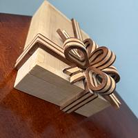 Keepsake Ribbon Box. 