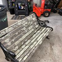 Restored Garden Bench