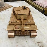 New wooden model- WW2 Tiger 1 Tank