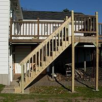 Stairs to the Deck - Project by Jim Jakosh