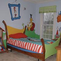 Children's Dr. Suess Style Bed