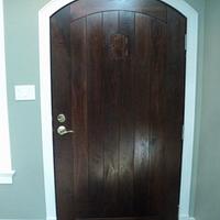 Insulated “Solid Walnut” Front door