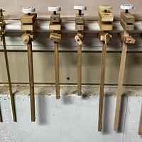 HATAGANE Style Wood Clamps