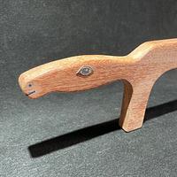 How I turned a Mid Century Modern style wooden Horse sculpture into a bow bread slicer