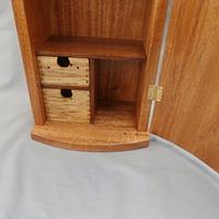 Coopered Door Cabinet