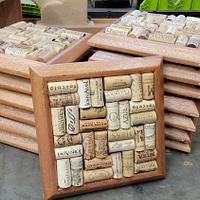 Wine cork trivets