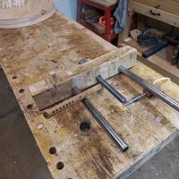 End vise racking stop.