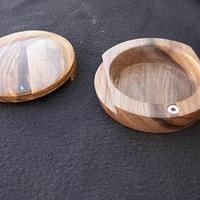 Pistachio Tapered Dovetailed Lidded Keepsake Boxes