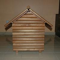 Log Cabin Dog House