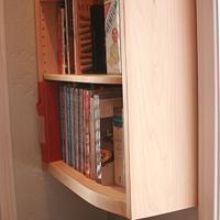 Kitchen Book Shelves