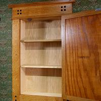 Arts And Crafts/Mission Style Medicine Cabinet And Plans To Build One