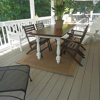 Table for deck