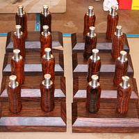 cocobolo salt and pepper grnders - Project by Pottz