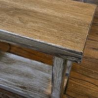 End Tables made from reclaimed lumber