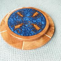 Lazy Susan for Pine Cone Epoxy Ring - Project by Jim Jakosh