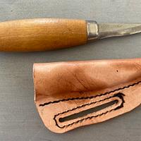 Sheath for carving knife - Project by Dave Polaschek