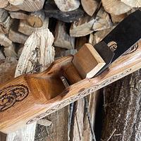 Carving Scrollwork on the Krenov Style Hand Plane